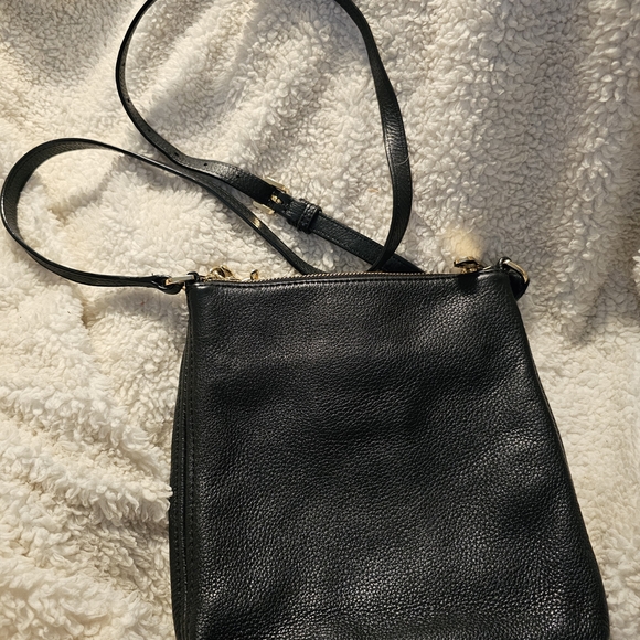 Michael Kors Black Leather Crossbody Bag - Picture 2 of 3